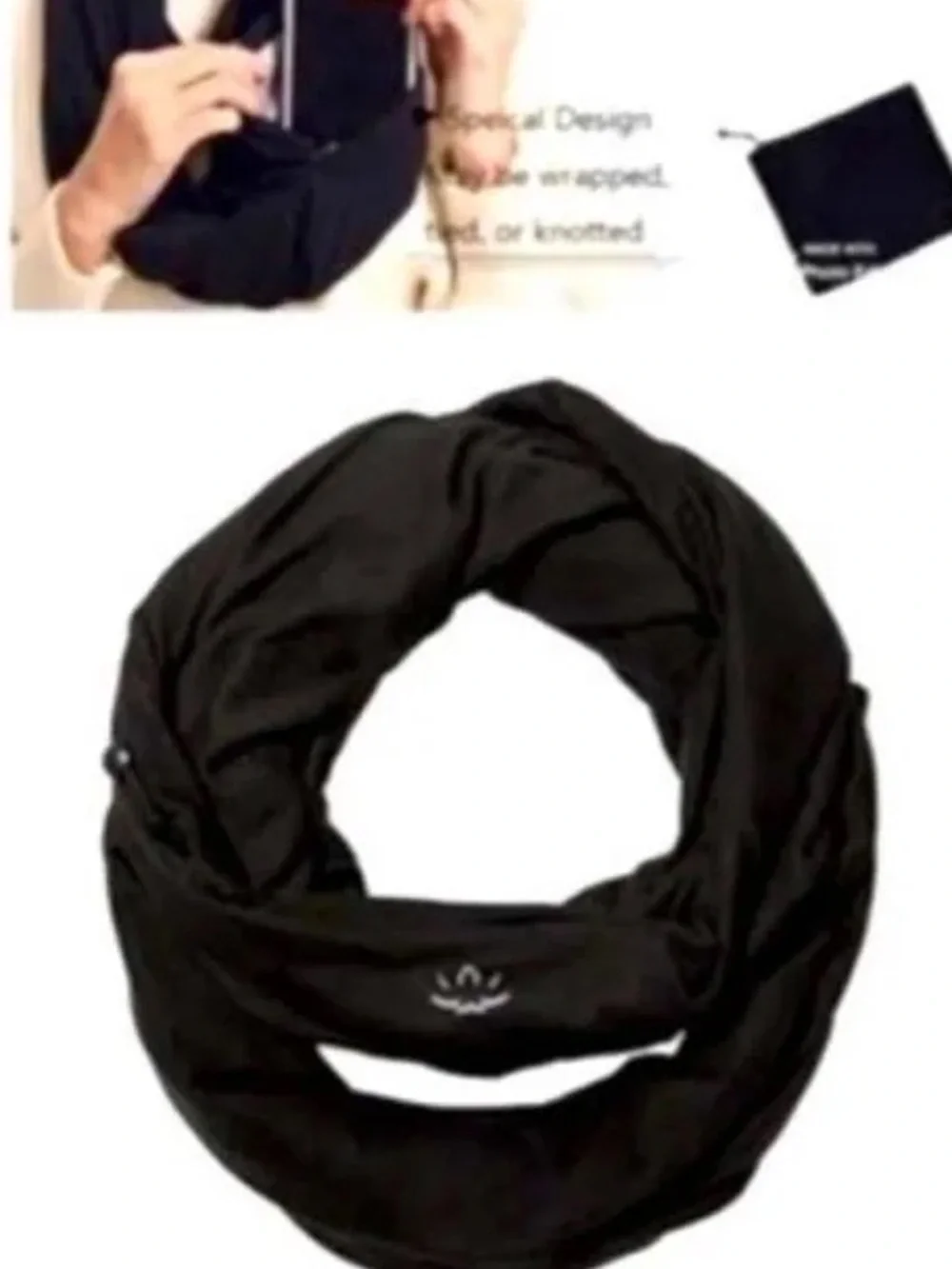 Beyond Yoga scarf pocket